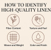 How can you tell if linen is high quality?