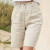 Customized High Waist Eco-friendly Linen Shorts Manufacturer | Linenwind
