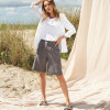 Customized High Waist Eco-friendly Linen Shorts Manufacturer | Linenwind