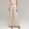 Custom Natural Summer Linen Wide Leg Pants Manufacturer | Linenwind