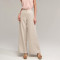Custom Natural Summer Linen Wide Leg Pants Manufacturer | Linenwind