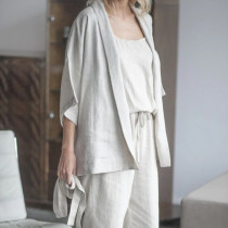 Custom Casual Linen Loungewear Manufacturer | Linenwind
