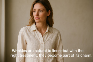 What is a disadvantage of linen?