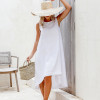 Custom Summer Beach Dress Sleeveless Linen Dress Manufacturer | Linenwind