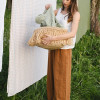 Customized Thin High Rise Linen Wide Leg Pants Manufacturer | Linenwind