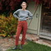 Custom Women 3/4 Sleeve Loose Linen Top Manufacturer | Linenwind
