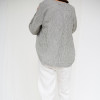 Custom Women's Loose Striped Linen Top Manufacturers | Linenwind