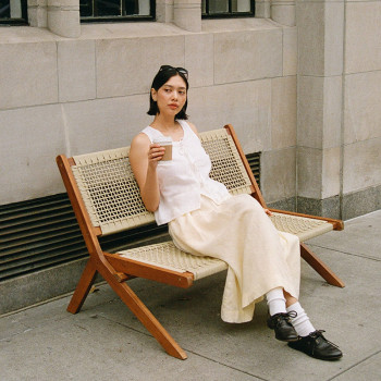 Custom Women's Summer Lace Up Linen Shirt Manufacturer | Linenwind