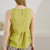 Custom Women's Ruffle Sleeveless Linen Top Manufacturer | Linenwind