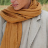 Custom Camel Linen Scarf Manufacturer | Linenwind