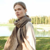 Custom Cacao Linen Scarf Manufacturer | Linenwind