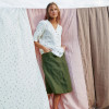Custom V neck floral linen shirt Manufacturer | Linenwind