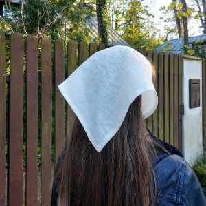 Custom Solid Color Linen Bandana Manufacturer | Linenwind
