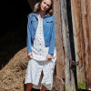Custom Buttoned Long Floral Linen Dress Manufacturers | Linenwind