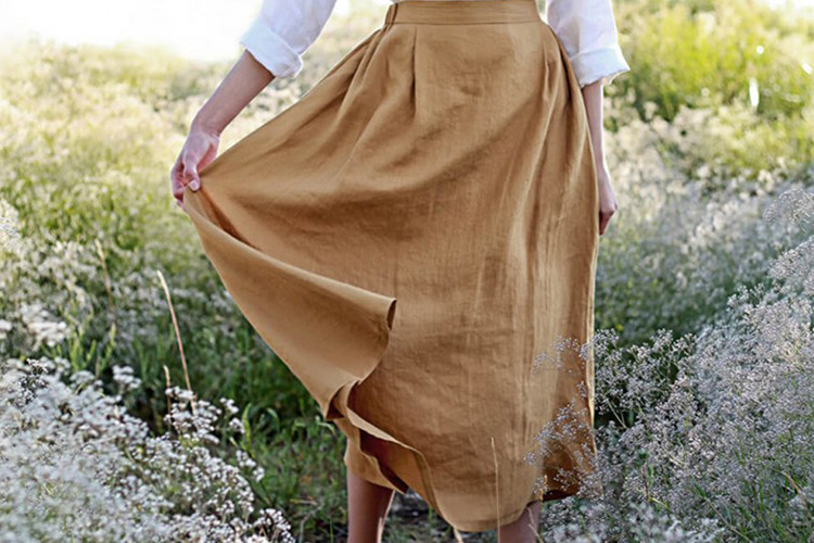 linen skirt manufacturers
