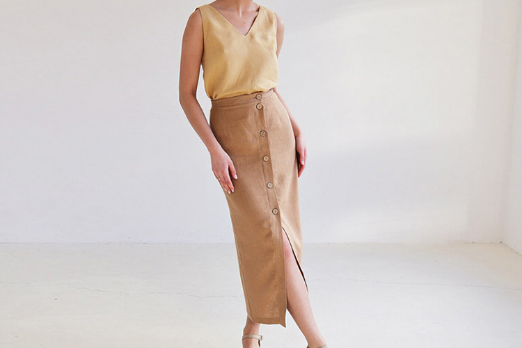 linen skirt manufacturers