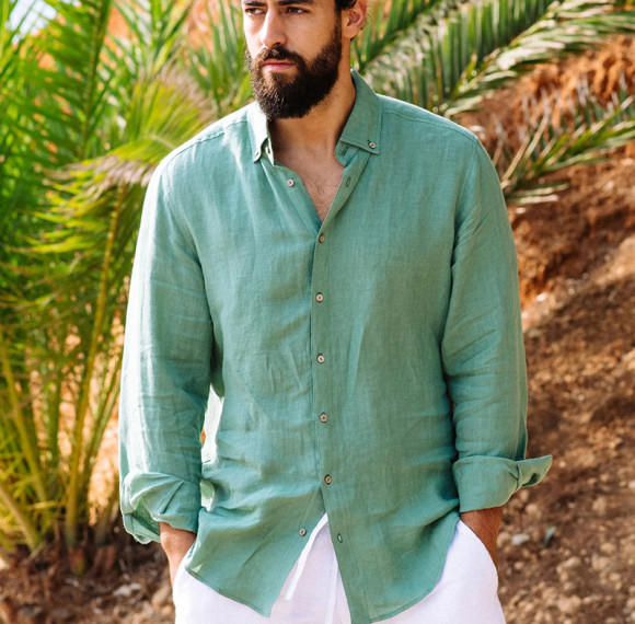 Custom Men's Casual Linen Shirts Manufacturers | Linenwind