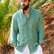 Custom Men's Casual Linen Shirts Manufacturer | Linenwind