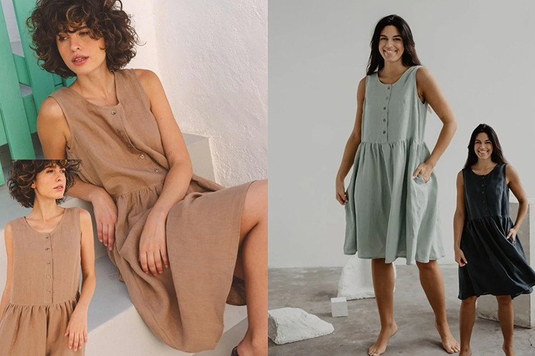Linen Dress Manufacturers