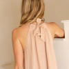 Custom made loose high collar linen maxi dress Manufacturers | Linenwind