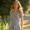 Custom Resort Sleeveless V Neck Linen Maxi Dress Manufacturer | Linenwind