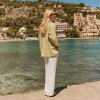 Custom Loose-Fit Long Sleeve Lightweight Linen Shirt Manufacturer | Linenwind