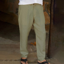 Custom Men's Lightweight Premium Linen Pants Manufacturer | Linenwind