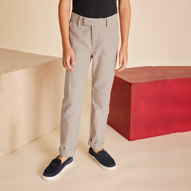 Linen Slim Fit Pants Manufacturer
