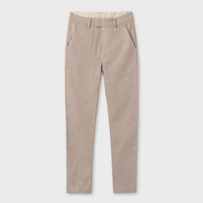 Custom Kids' Linen Slim Fit Pants Manufacturer | Linenwind