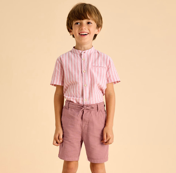 Custom Boys' Linen Drawstring Shorts Manufacturer | Linenwind