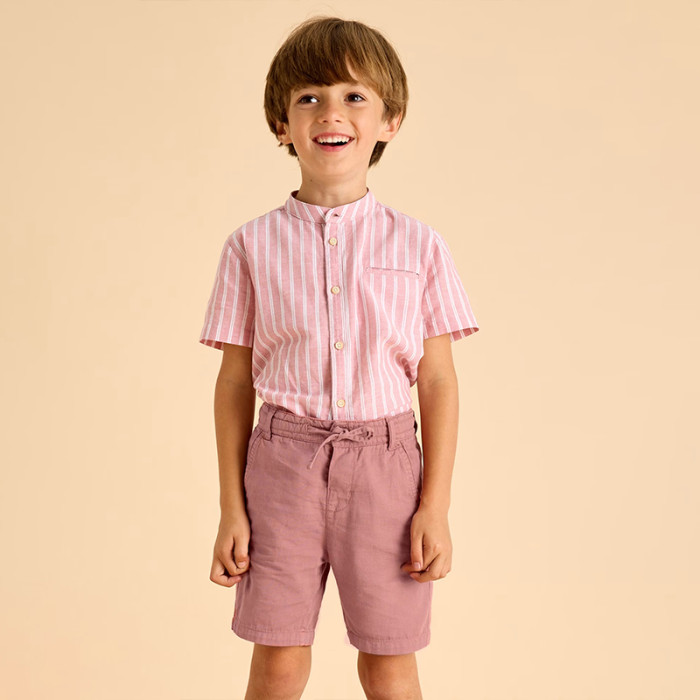 Custom Boys' Linen Drawstring Shorts Manufacturer | Linenwind
