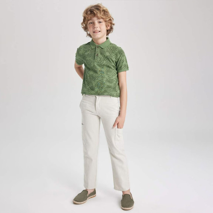 Custom Boys' Straight-Leg with Pockets Linen Pants Manufacturer | Linenwind