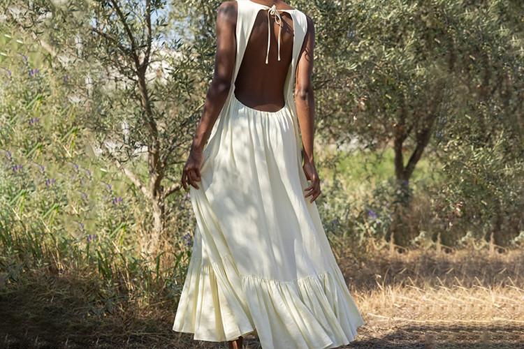 Linen Maxi Dress Manufacturer