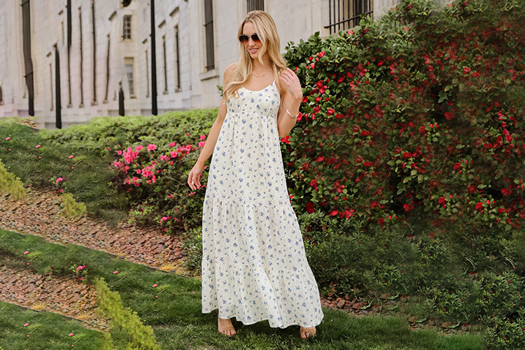Linen Maxi Dress Manufacturer
