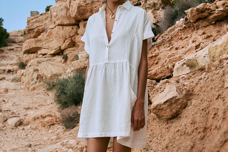 Linen Mini Dress Manufacturer