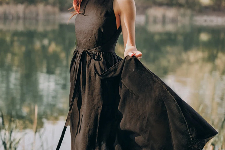 Linen Maxi Dress Manufacturer