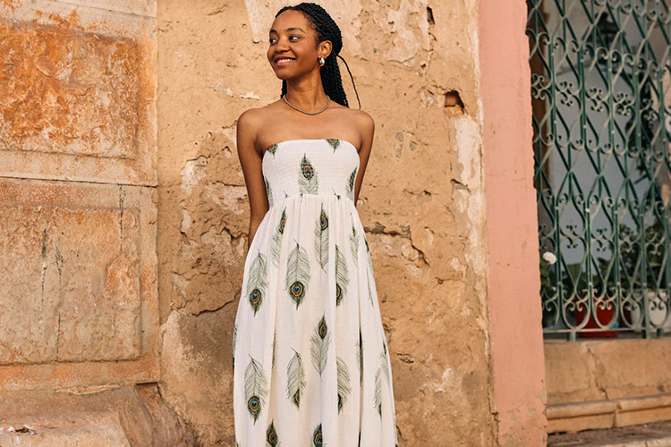 Linen Maxi Dress Manufacturer