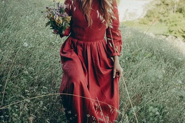 Linen Maxi Dress Manufacturer