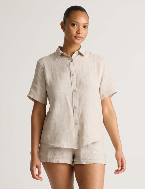 Large-Scale Factory Custom Women 100% Linen Pajama Set Manufacturer