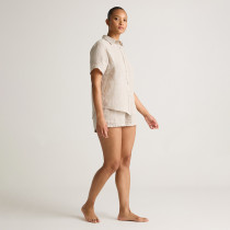 Large-Scale Factory Custom Women 100% Linen Pajama Set Manufacturer