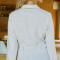 Custom Sustainable Women Long-Sleeve Linen Shirt Dress Manufacturer