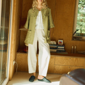 Factory Custom High-Waisted Linen Wide-Leg Pants Manufacturer