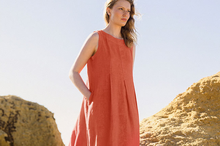 custom linen dress manufacturers