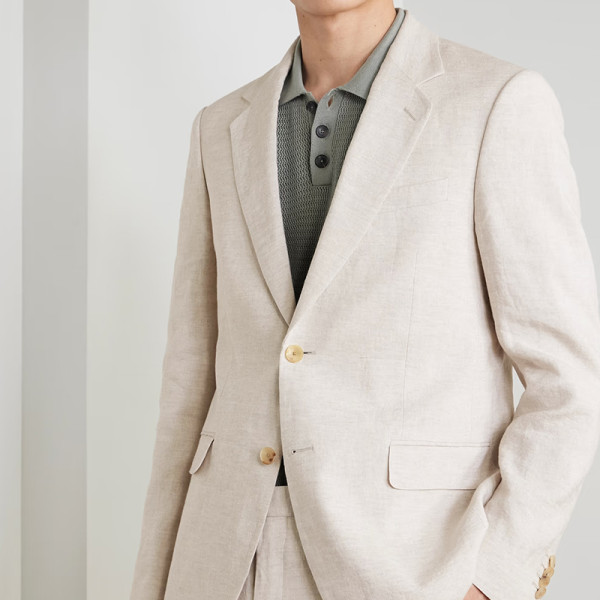Custom Men Linen Suit Jacket Manufacturer