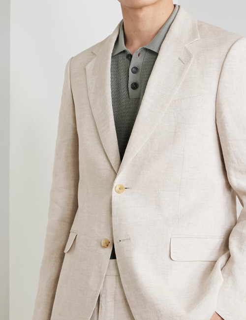 Custom Men Linen Suit Jacket Manufacturer