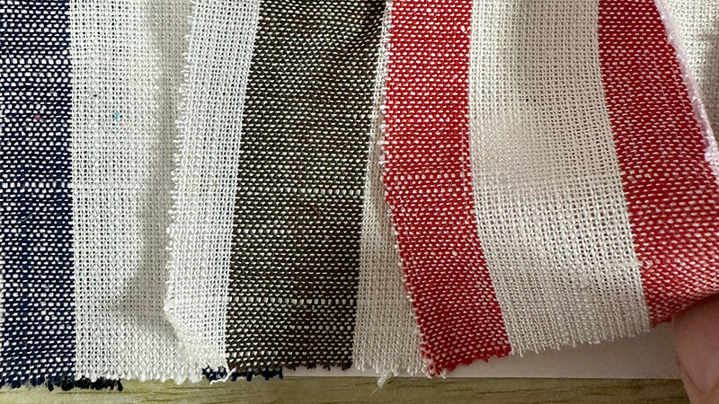 How long is bulk production at linen clothing manufacturers?