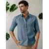 Custom Men’s Slim-Fit Linen Shirt 100% Linen | OEM/ODM Manufacturer