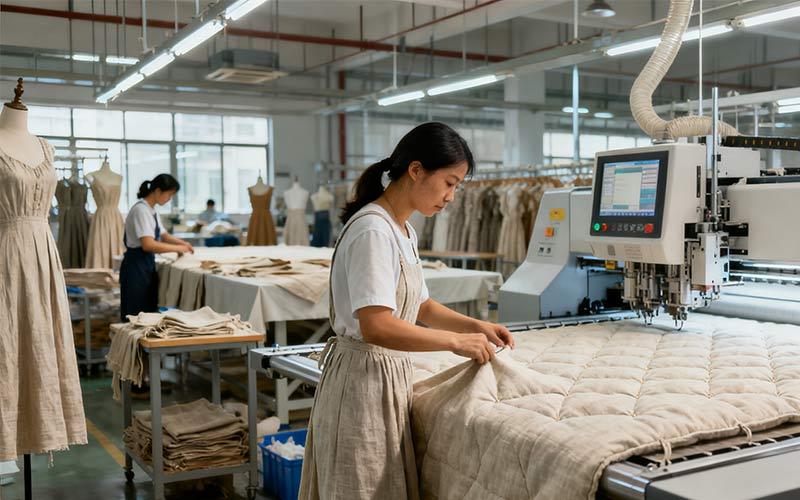 Linen Manufacturers for Independent Designers | Low MOQ 60 pcs | OEM & ODM