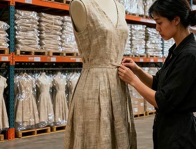 Minimalist Linen Dress Design Guide | Silhouettes, Fabric Direction & OEM/ODM Tips