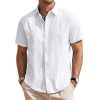 Custom Men's Casual Linen Short Sleeve Shirt Manufacturer | Linenwind OEM/ODM Factory